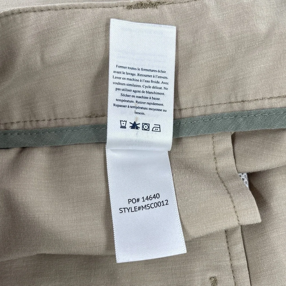 Faherty All Day Shorts Mens 35 Beige Drawstring 8